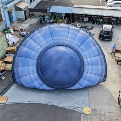 Modelo de platillo volador OVNI inflable gigante